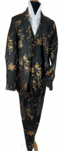 BOYS 5PC. SUIT (BLACK-GOLD) 2121246